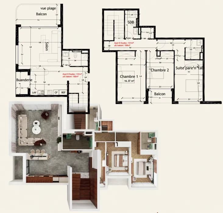 2nd floor apartment 08