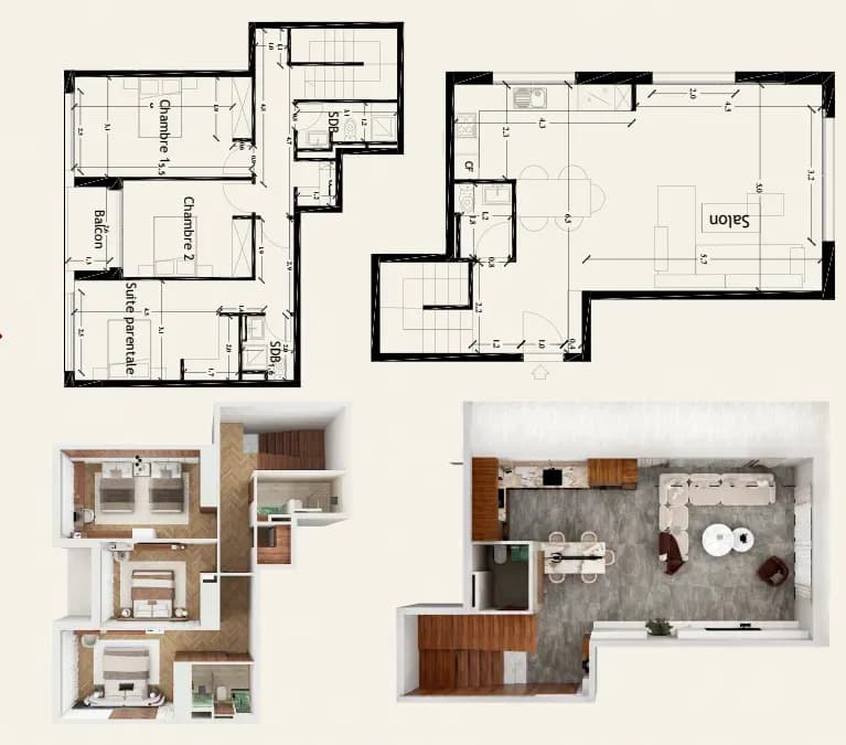 Ground floor apartment 02