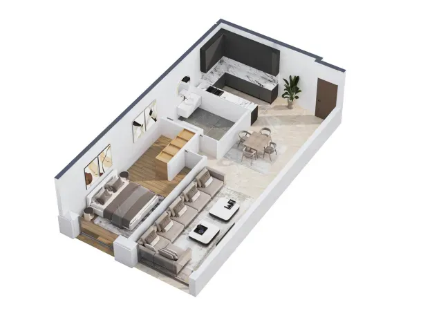 Studio 63m² - 72m²