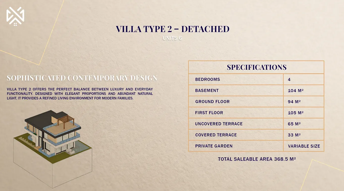 VILLA TYPE2 - DETACHED