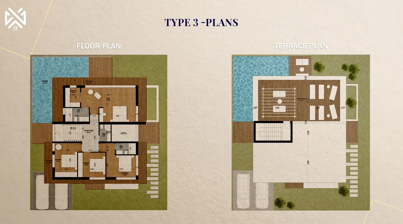 FLOOR PLAN - TERRACE PLAN
