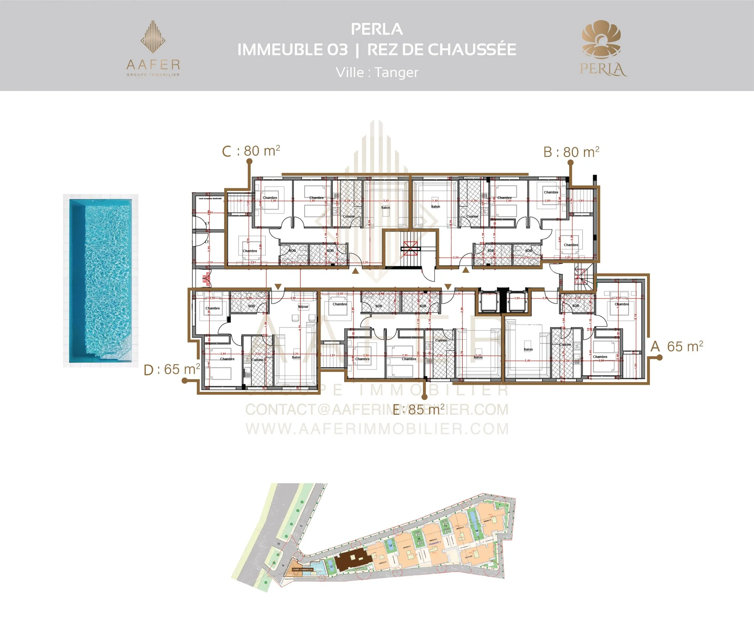 Plan RDC - immeuble 03 -épuisé