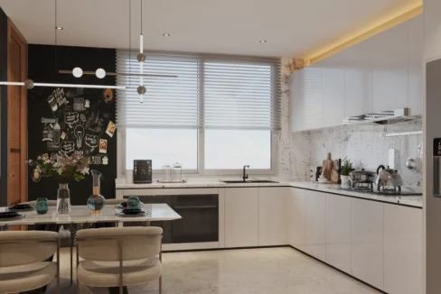 LA ROCHE by Saphir facade in Jbel Lakbir, high-end apartments for sale