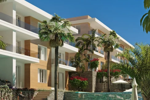 Vue aérienne du projet LA ROCHE by Saphir à Jbel Lakbir, appartements à vendre