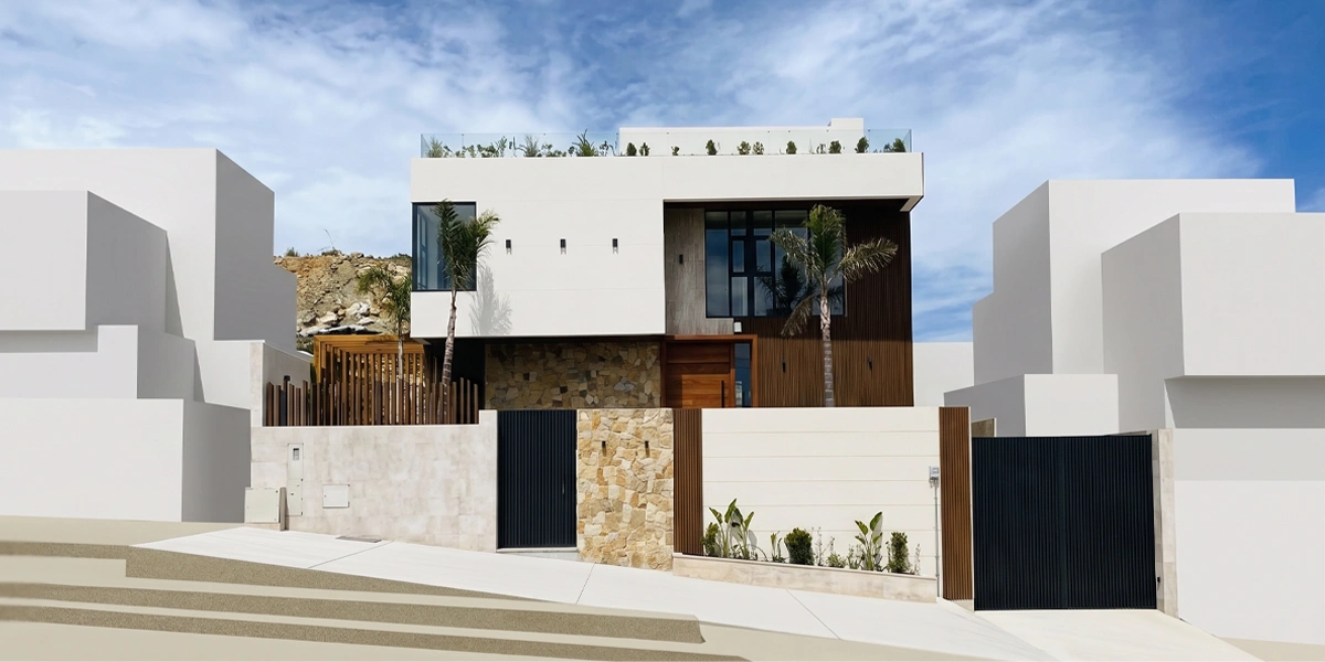 Villa de luxe à Tanger avec piscine privée et vue panoramique sur Malabata — Villa Ghandouri.