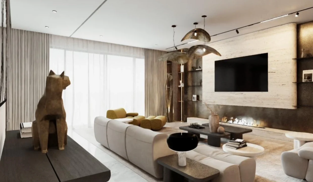 Luxury penthouse for sale overlooking Tangier bay with stunning Mediterranean view