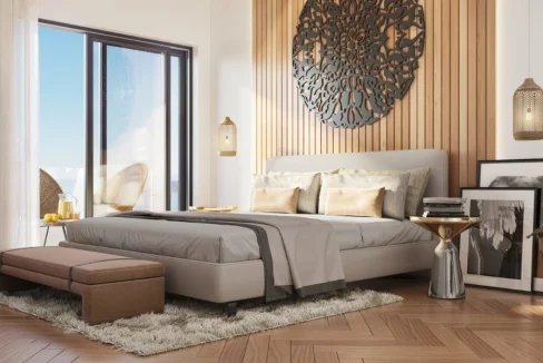 Studio à vendre à Malabata avec vue sur mer à Tanger, intérieur moderne et lumineux