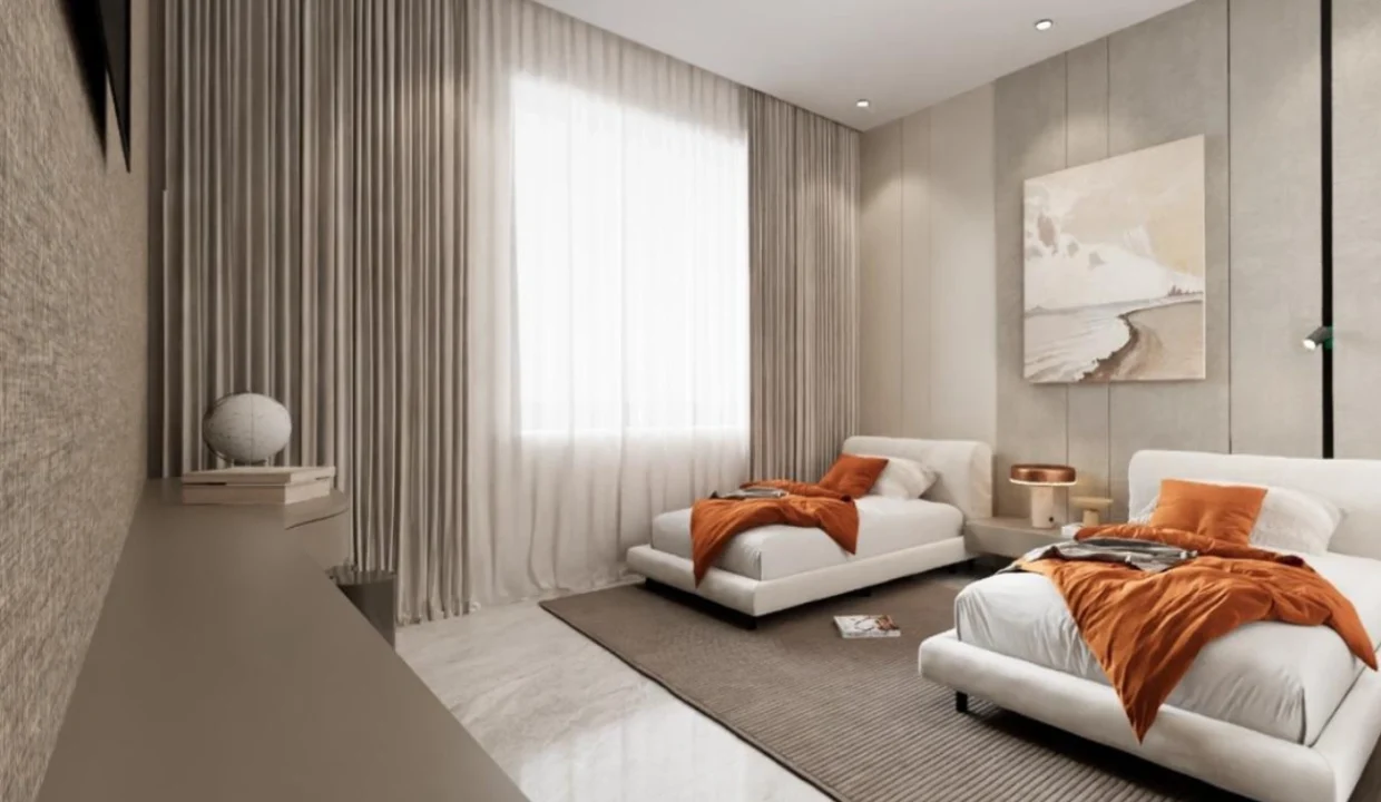 Stylish penthouse for sale with full glass windows and sea view in Tangier